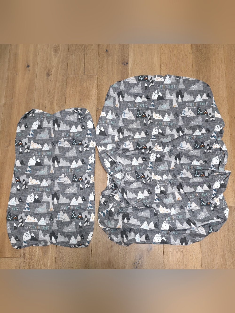 Adventure Awaits Crib Sheet And Changing Pad Cover